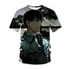Inspired by Tokyo Ghoul Cosplay Anime Cartoon 100% Polyester 3D Harajuku Graphic Kawaii T-shirt For Women