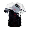 Inspired by Tokyo Ghoul Cosplay Anime Cartoon 100% Polyester 3D Harajuku Graphic Kawaii T-shirt For Women