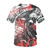 Inspired by Tokyo Ghoul Cosplay Anime Cartoon 100% Polyester 3D Harajuku Graphic Kawaii T-shirt For Women