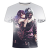 Inspired by Tokyo Ghoul Cosplay Cosplay Costume T-shirt Polyester / Cotton Blend Print 3D Harajuku Graphic T-shirt For Women