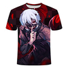 Inspired by Tokyo Ghoul Cosplay Cosplay Costume T-shirt Polyester / Cotton Blend Print 3D Harajuku Graphic T-shirt For Women