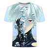 Inspired by Tokyo Ghoul Cosplay Cosplay Costume T-shirt Polyester / Cotton Blend Print 3D T-shirt For Women