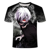 Inspired by Tokyo Ghoul Cosplay Cosplay Costume T-shirt Polyester / Cotton Blend Print 3D T-shirt For Women
