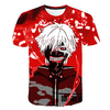 Inspired by Tokyo Ghoul Cosplay Cosplay Costume T-shirt Polyester / Cotton Blend Print 3D T-shirt For Women