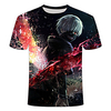 Inspired by Tokyo Ghoul Cosplay Cosplay Costume T-shirt Polyester / Cotton Blend Print 3D T-shirt For Women