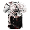 Inspired by Tokyo Ghoul Cosplay Cosplay Costume T-shirt Polyester / Cotton Blend Print 3D T-shirt For Women