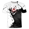 Inspired by Tokyo Ghoul Cosplay Cosplay Costume T-shirt Polyester / Cotton Blend Print 3D T-shirt For Women