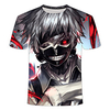 Inspired by Tokyo Ghoul Cosplay Cosplay Costume T-shirt Polyester / Cotton Blend Print 3D T-shirt For Women