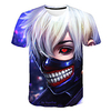 Inspired by Tokyo Ghoul Cosplay Cosplay Costume T-shirt Polyester / Cotton Blend Print 3D T-shirt For Women