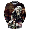 Inspired by Tokyo Ghoul Kaneki Ken Anime Cartoon Polyster Anime 3D Harajuku Graphic Outerwear For Men