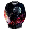 Inspired by Tokyo Ghoul Kaneki Ken Anime Cartoon Polyster Anime 3D Harajuku Graphic Outerwear For Men