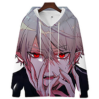 Inspired by Tokyo Ghoul Kaneki Ken Hoodie Anime 100% Polyester Anime 3D Harajuku Graphic Hoodie For Men