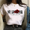 Inspired by Tokyo Ghoul Kaneki Ken T-shirt Anime 100% Polyester Anime Harajuku Graphic Kawaii T-shirt For Men