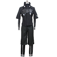 Inspired by Tokyo Ghoul Ken Kaneki Anime Cosplay Costumes Japanese Cosplay Suits Solid Color Coat / Leotard / Onesie / Pants For Men