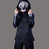 Inspired by Tokyo Ghoul Ken Kaneki Anime Cosplay Costumes Japanese Cosplay Suits Solid Colored Long Sleeve Coat Top Pants For Men