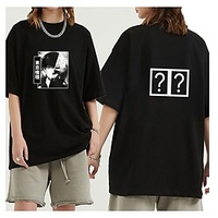 Inspired by Tokyo Ghoul Ken Kaneki T-shirt Anime 100% Polyester Anime Harajuku Graphic Kawaii T-shirt For Men