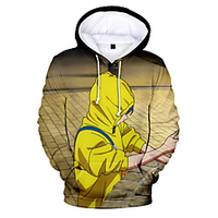 Inspired by wonder egg priority Cosplay Cosplay Costume Hoodie Terylene 3D Printing Hoodie For Women