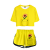 Inspired by wonder egg priority Cosplay Cosplay Costume Outfits Terylene 3D 2 Piece Printing Shorts For Women