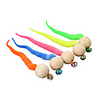 Interactive Toy Bells Cat Toys Set Cat Pet Toy 1pc Ball Pet Exercise Releasing Pressure Wood Gift
