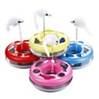 Interactive Toy Cat Toys Set Cat Towers Tracks Cat Pet Toy 1pc Retractable Pet Exercise Releasing Pressure Plastic Gift