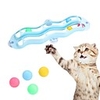 Interactive Toy Cat Toys Set Cat Towers Tracks Cat Pet Toy 1pc Retractable Pet Exercise Releasing Pressure Plastic Gift