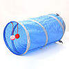 Interactive Toy Tunnels Cat Toys Set Christmas Toy Dog Cat Pet Toy 1 set Round Pet Exercise Releasing Pressure Polyester Gift