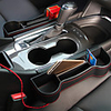 Interior Car Seat Gap Filler Pocket Organizer Box Multifunctional Glove Box Auto Accessories Seat Gap Storage Container Holder Console Side Pocket