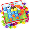Interlocking Blocks Geometric Pattern Child