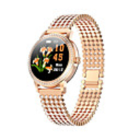 IP68 Waterproof Smart Watch Women Lovely Bracelet Heart Rate Monitor Sleep Monitoring Smartwatch Connect IOS Android LW20 band