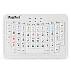iPazzPort Mini Bluetooth Keyboard (White)