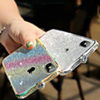 iPhone 11Pro Max Diamond Metal Phone Case XS Max Luxury Glitter Pink Gradient Rhinestone 6/7 / 8Plus Metal Protective Protective Case
