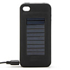 iPhone Solar Charger and Silicone Back Case (Black)