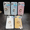 iPhone11Pro Max Luxury Color Fantasy Butterfly Bracelet XS Max with Ring Stand 6 7 8Plus SE 2020 Protective Case