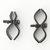 Iron M-008 Bicycle Flashlight Mounting Bracket (Pair)