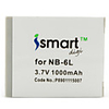 Ismart Digital Camera Battery for Canon NB-6L