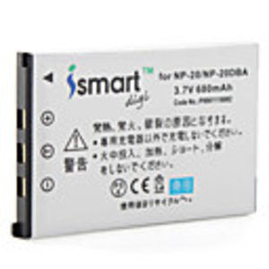 Ismart Digital Camera Battery for Casio NP-20
