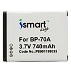 Ismart Digital Camera Battery for Samsung BP-70A