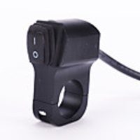 Iztoss 12v 16A waterproof Motorcycle CNC aluminium alloy 7/8 22mm Handlebar headlight turn signal Switch with indicator