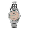 J-three Japanese-quartz Movement Round Case Dress Watch (36426 Pink)