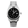 J-three Japanese-quartz Movement Round Case Dress Watch (40101 Black)