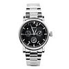 J-three Japanese-quartz Movement Round Case Fasion Watch (39203 Blue Black)