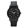 J-three Japanese-quartz Movement Round Case Fasion Watch (39302 Black)
