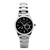 J-three Japanese-quartz Movement Round Case Fasion Watch (39400 Black)