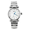 J-three Japanese-quartz Movement Round Case Fasion Watch (40201 White)