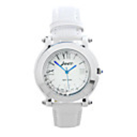 J-three Japanese-quartz Movement Round Case Fasion Watch(384092)