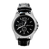 J-three Japanese-quartz Movement Round Case Sports Watch (39103 Black)