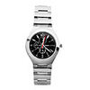 J-three Japanese-quartz Movement Round Case Sports Watch (40300 Black)