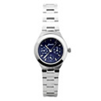 J-three Japanese-quartz Movement Round Case Woman
