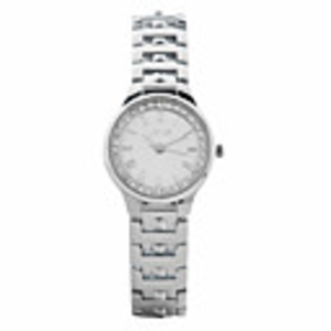 J-three Japanese-quartz Movement Round Case Woman