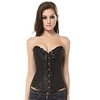 Jacquard Court Corset Retro Support Chest Shapewear Belly Belt Tight Strap Corset Girdle miniinthebox